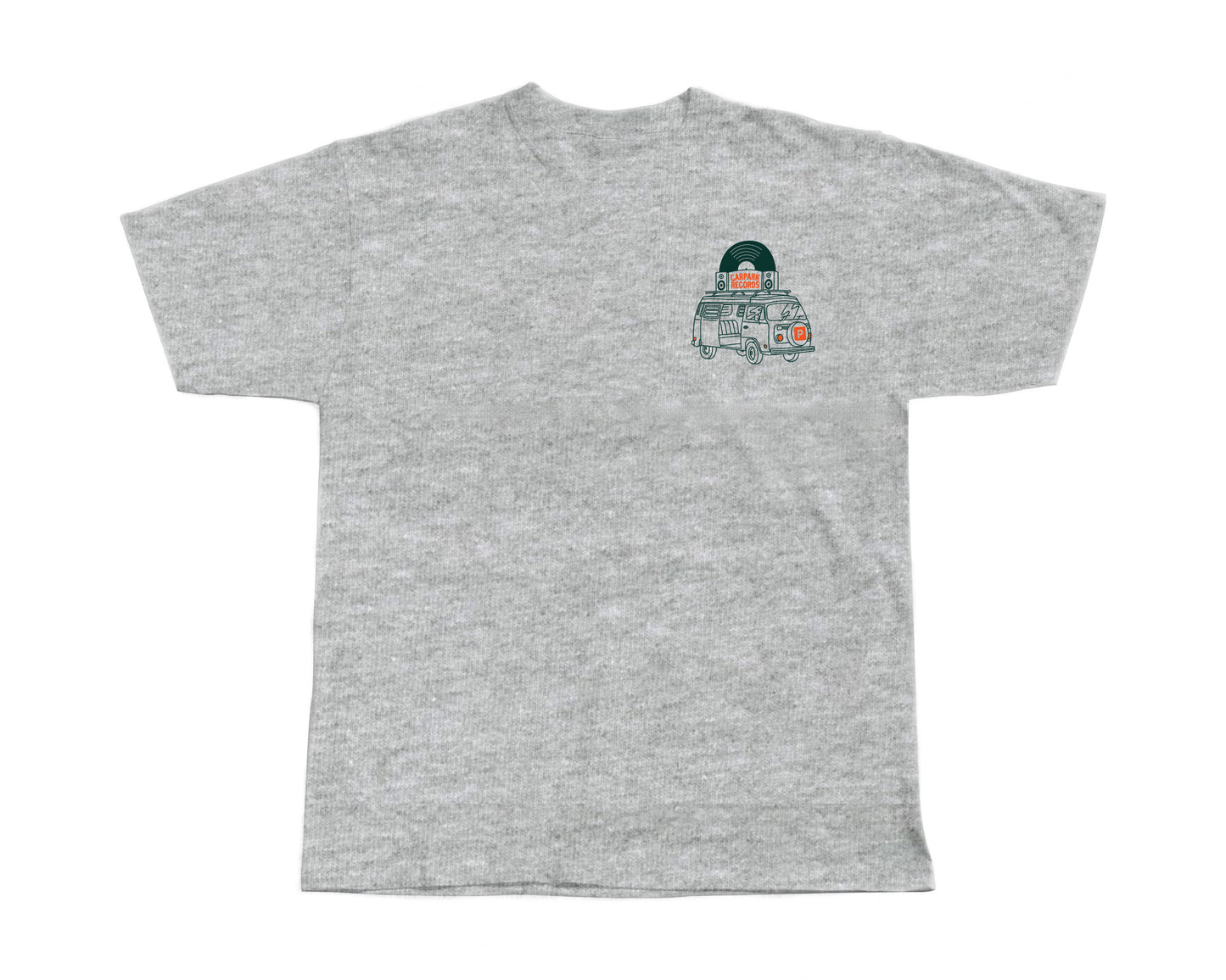 Camper Carpark Pocket Design T-Shirt