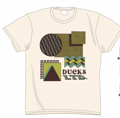 Ducks Ltd. Tour - White T-shirt (POS)