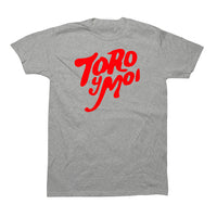 Toro Y Moi - T-shirt Red on Heather Gray