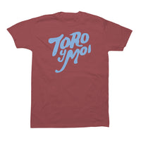 Toro Y Moi - T-shirt Blue on Red